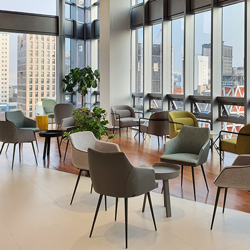 한주사옥,로비가구