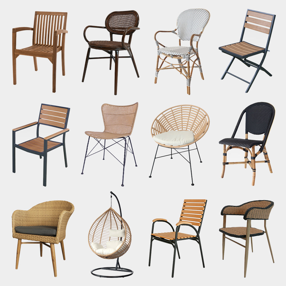카페 감성 인테리어 야외의자 29종