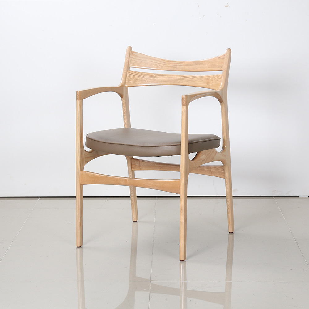 ATC-002, 애쉬원목 식탁 카페암체어