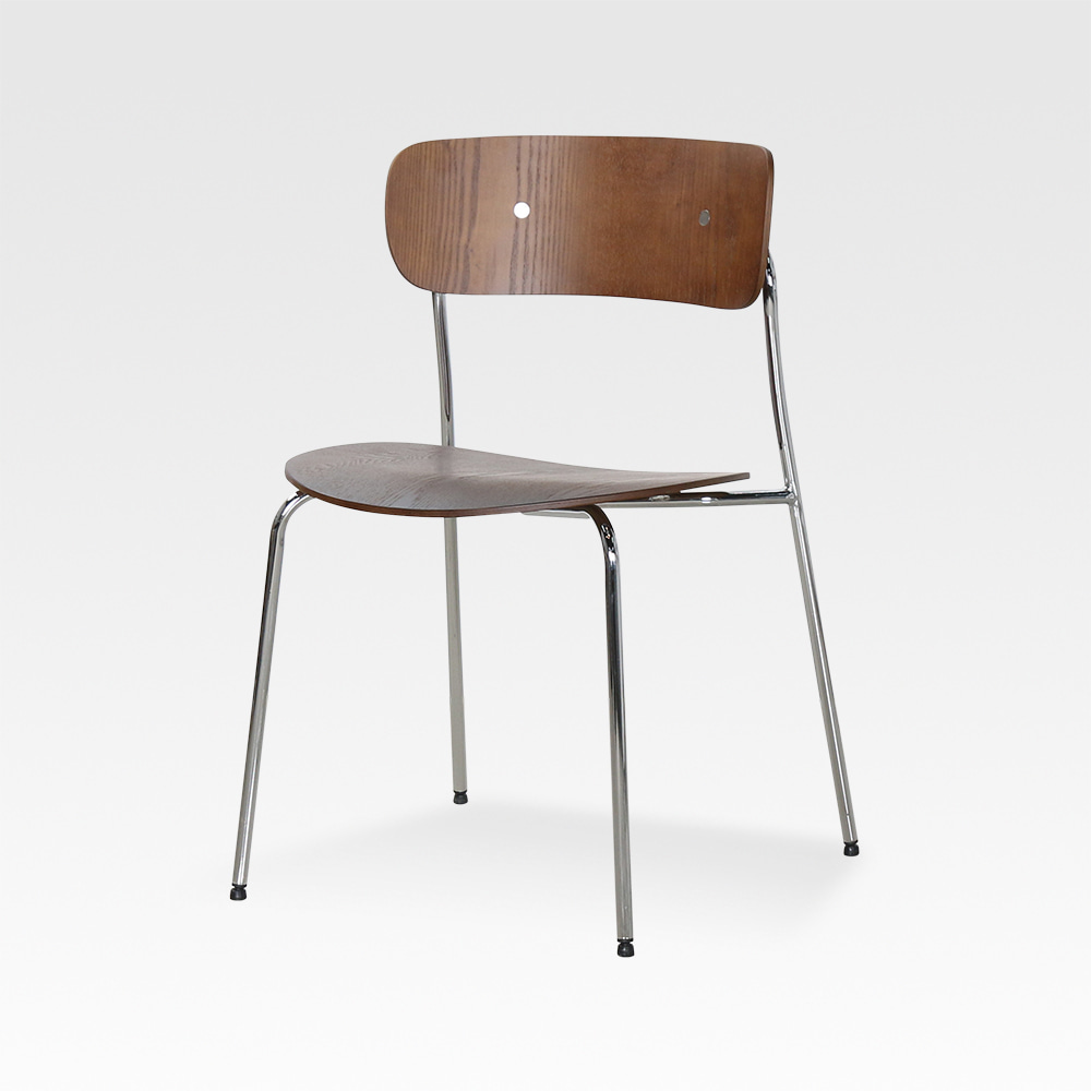 ATC-630, 철제 인테리어 원목 카페의자